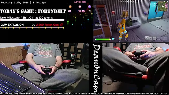 Snapshot of DeanonCam chatting on 02/11/26, 09:47 DeanonCam online show from 02/11/26, 09:47