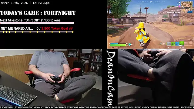 DeanonCam online show from 03/18/26, 05:36