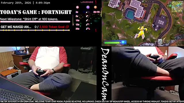 Snapshot of DeanonCam chatting on 02/26/26, 10:10 DeanonCam online show from 02/26/26, 10:10