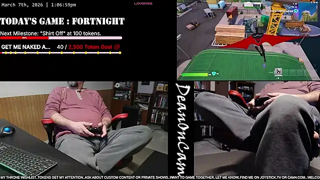 DeanonCam online show from 03/07/26, 07:08