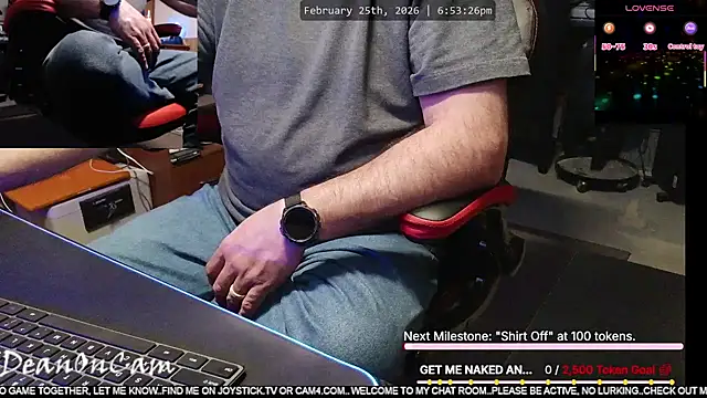 Snapshot of DeanonCam chatting on 02/26/26, 12:54 DeanonCam online show from 02/26/26, 12:54