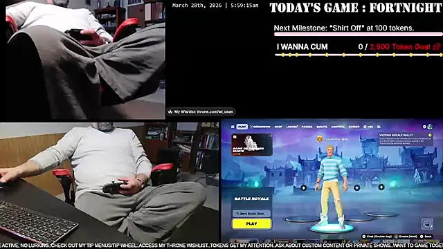 DeanonCam online show from 03/28/26, 11:00