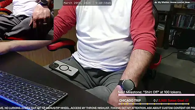 DeanonCam online show from 03/29/26, 02:41