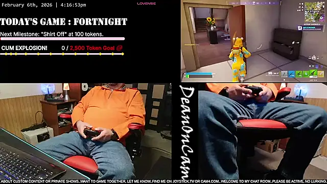 Snapshot of DeanonCam chatting on 02/06/26, 10:17 DeanonCam online show from 02/06/26, 10:17