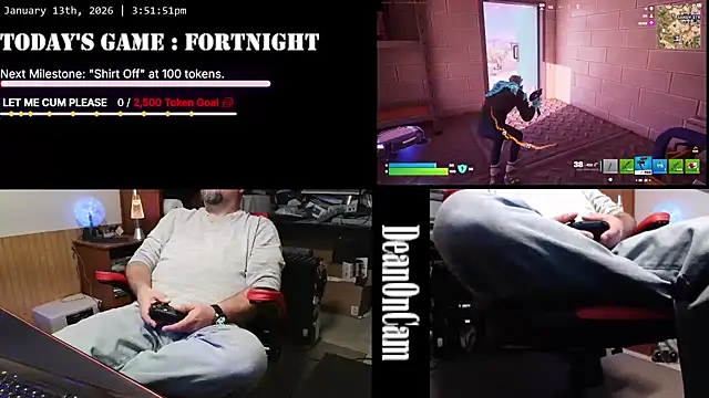 DeanonCam online show from 01/13/26, 09:52