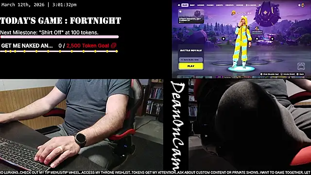 DeanonCam online show from 03/12/26, 08:02