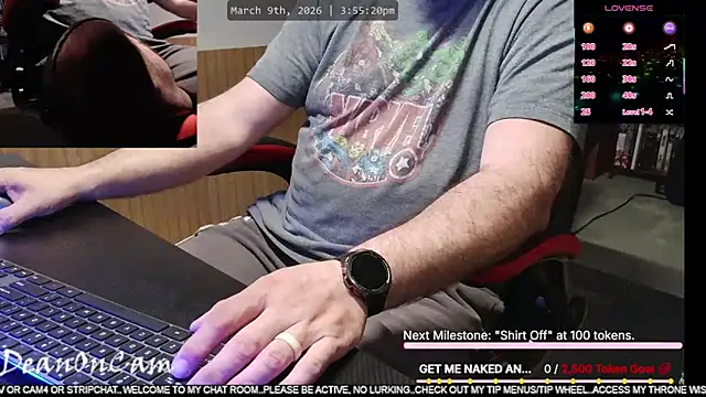 DeanonCam online show from 03/09/26, 08:56