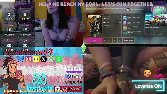 Snapshot of KylaRaven chatting on 05/14/26, 02:52 KylaRaven online show from 05/14/26, 02:52