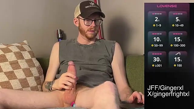 Gingerxl8 online show from 06/15/26, 06:40