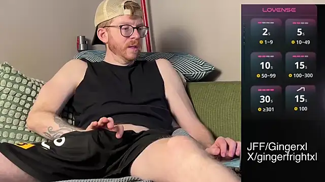 Gingerxl8 online show from 05/23/26, 12:09