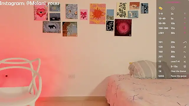 melrousses  online show from 02/18/26, 04:32