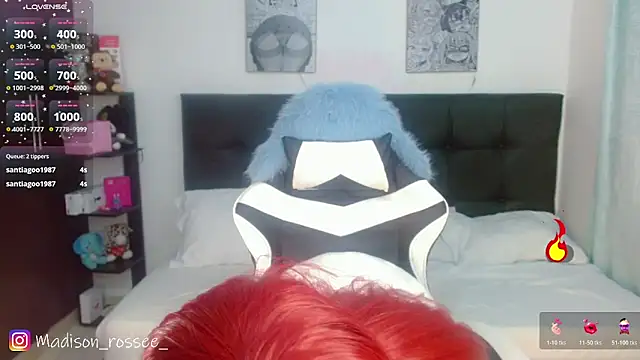 Madison Rossee online show from 03/12/26, 09:08