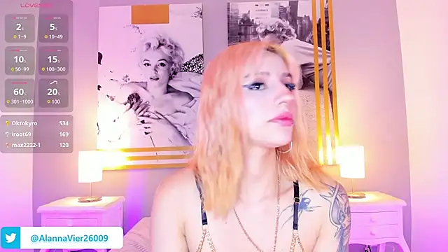 Snapshot of AlannaViera chatting on 07/10/26, 03:34 AlannaViera online show from 07/10/26, 03:34