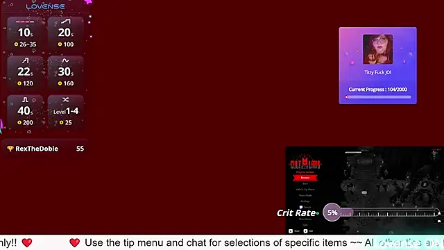 RileySynn online show from 07/12/26, 06:09