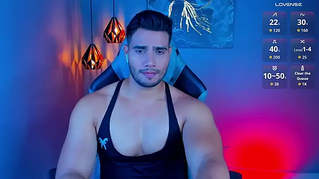 AndresRodriguez1 online show from 05/08/26, 08:45