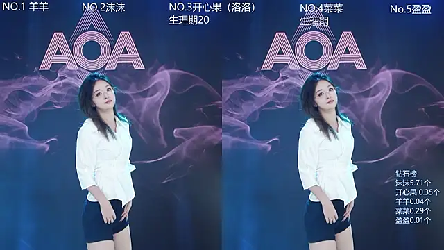 Snapshot of __AOA__ chatting on 02/11/26, 08:09 AOA online show from 02/11/26, 08:09