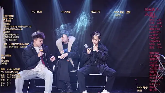 Snapshot of BTS-007 chatting on 03/01/26, 12:10 BTS-007 online show from 03/01/26, 12:10