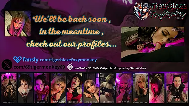 TigerBlazeFoxyMonkey online show from 03/05/26, 02:57
