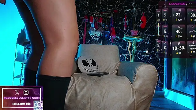 GoddessJulietteNoiir online show from 04/08/26, 11:01