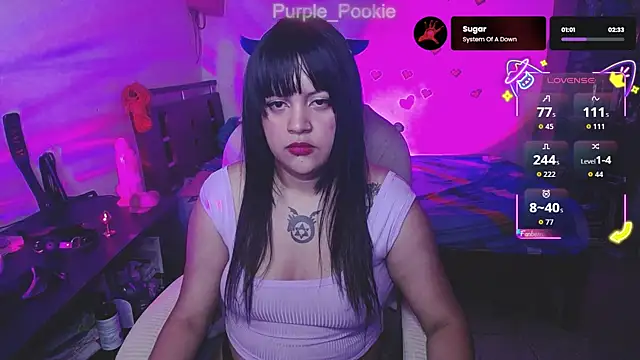 Purple-Pookiee online show from 03/04/26, 04:31