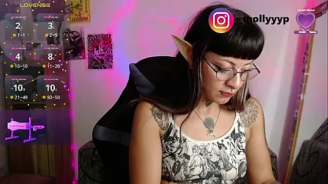 Snapshot of Mollyyp chatting on 02/13/26, 09:09 Mollyyp online show from 02/13/26, 09:09