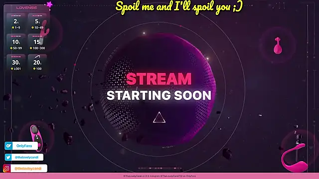 TheLovelyCandi online show from 03/03/26, 09:00