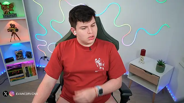 Snapshot of EvanCorvinx chatting on 02/28/26, 09:36 EvanCorvinx online show from 02/28/26, 09:36