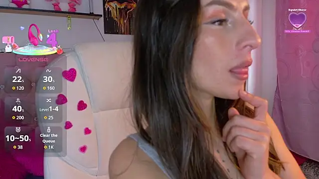 Miis Beella online show from 03/16/26, 08:00