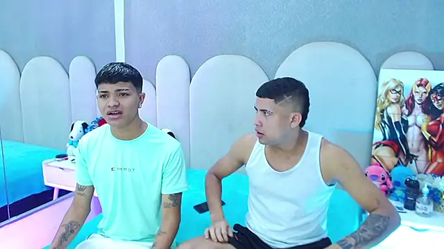 party duo boys online show from 03/10/26, 03:32
