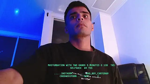 Bad Boy Carter69 online show from 04/18/26, 07:54