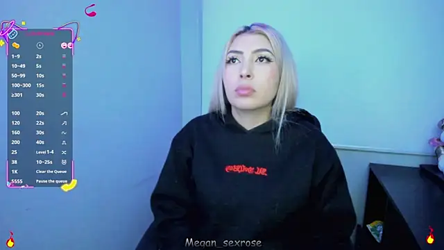 Megan sexrosse online show from 04/13/26, 03:10