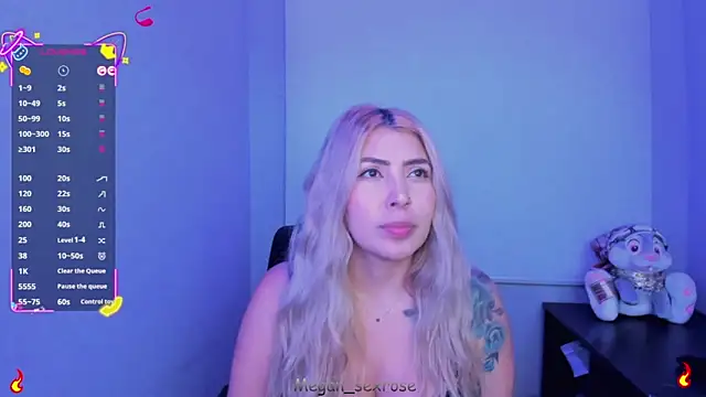 Megan sexrosse online show from 04/07/26, 04:25