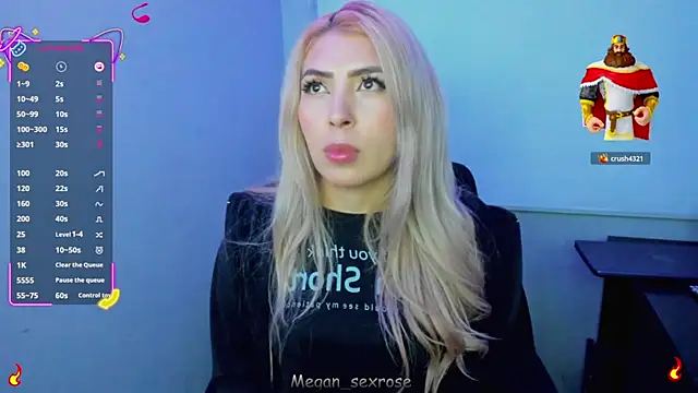 Megan sexrosse online show from 03/27/26, 04:43