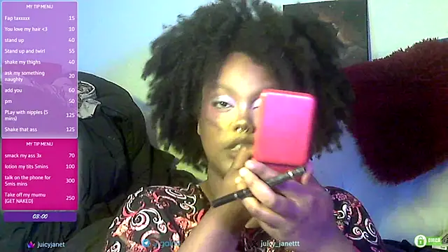 juicy janet online show from 03/23/26, 06:19