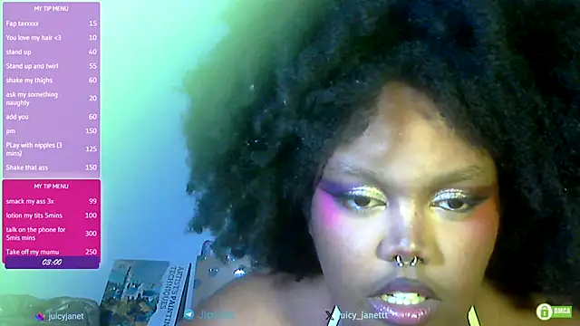 juicy janet online show from 03/21/26, 05:39