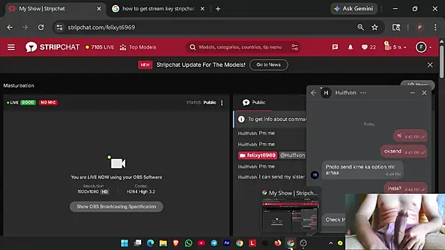 felixyt6969 online show from 04/15/26, 11:16