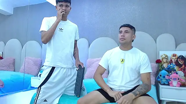 Snapshot of party_duo_playboy chatting on 03/27/26, 08:26 party duo playboy online show from 03/27/26, 08:26