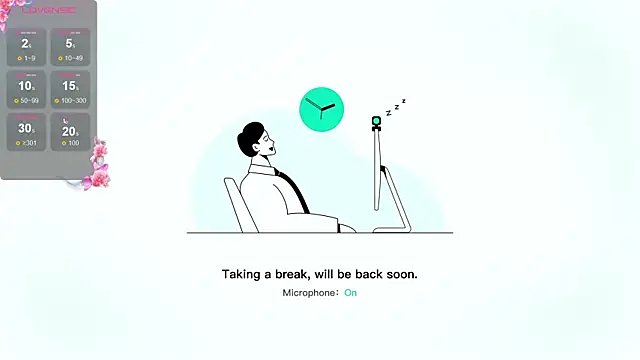 SugarNyaa online show from 04/08/26, 09:38