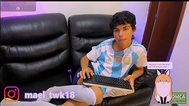 Mael Twink online show from 04/10/26, 09:33