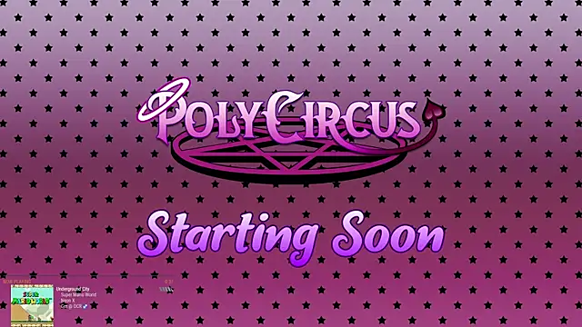 Snapshot of PolyCircus chatting on 06/18/26, 05:50 PolyCircus online show from 06/18/26, 05:50