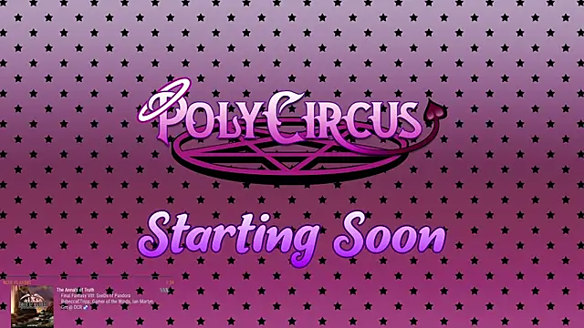PolyCircus online show from 04/08/26, 04:36
