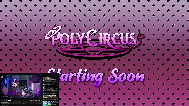 Snapshot of PolyCircus chatting on 06/28/26, 04:52 PolyCircus online show from 06/28/26, 04:52