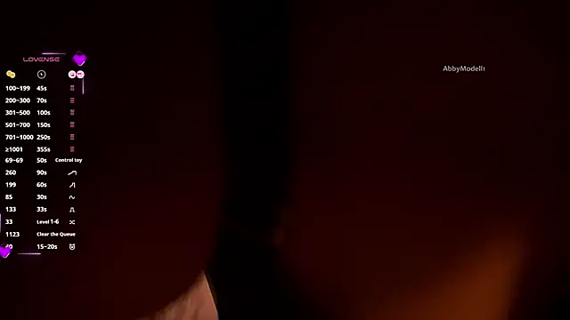 abbymodell1 online show from 08/09/26, 11:00