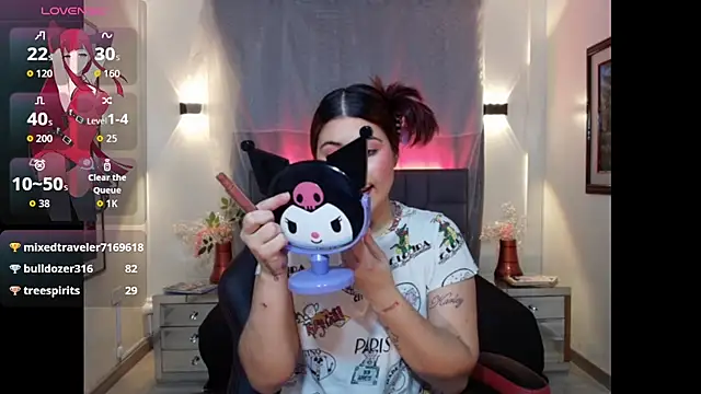 Inari Joness online show from 06/26/26, 07:09