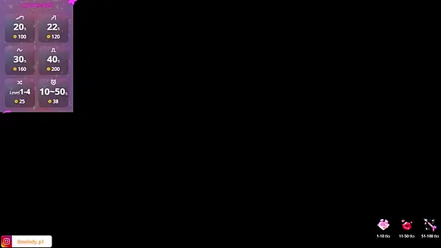 Melody p online show from 06/24/26, 06:39