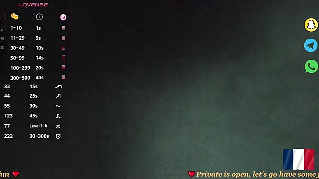 happy coquine online show from 04/26/26, 05:43