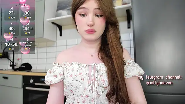 bettyheaven online show from 07/13/26, 11:59