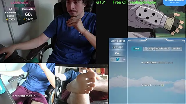 BigDickPlaya101 online show from 06/07/26, 02:06