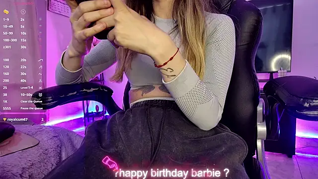 Barbie20  online show from 06/12/26, 10:29