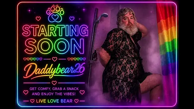 Snapshot of Daddybear26 chatting on 06/19/26, 03:51 Daddybear26 online show from 06/19/26, 03:51